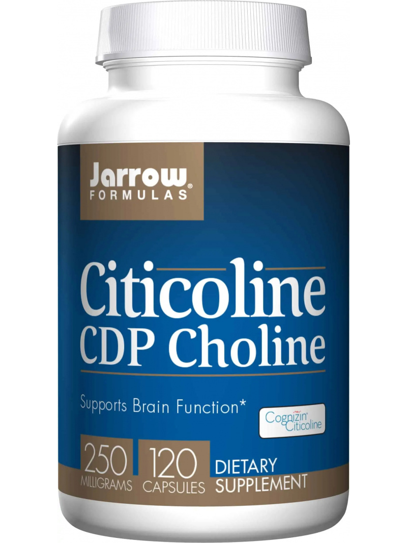 JARROW FORMULAS citicoline CDP Choline (Citicoline CDP Choline – podporuje funkciu mozgu) 250 mg – 120 kapsúl