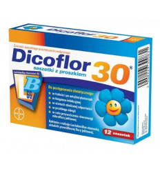 BAYER Dicoflor 30 (Probiotikum pre dojčatá a deti) 12 vrecúšok