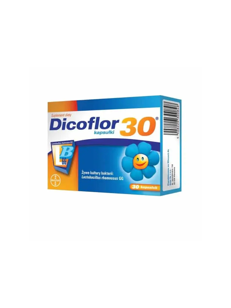 BAYER Dicoflor 30 (Probiotikum pre deti) 30 kapsúl