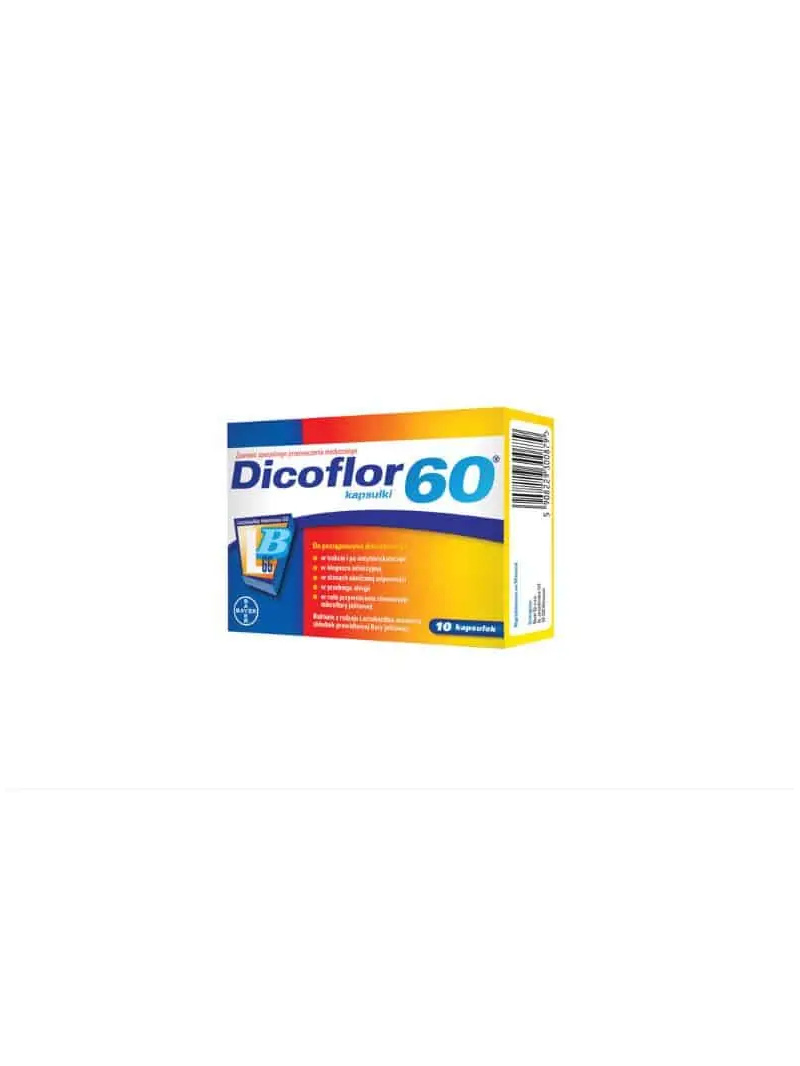 BAYER Dicoflor 60 (Probiotikum pre deti) 10 kapsúl