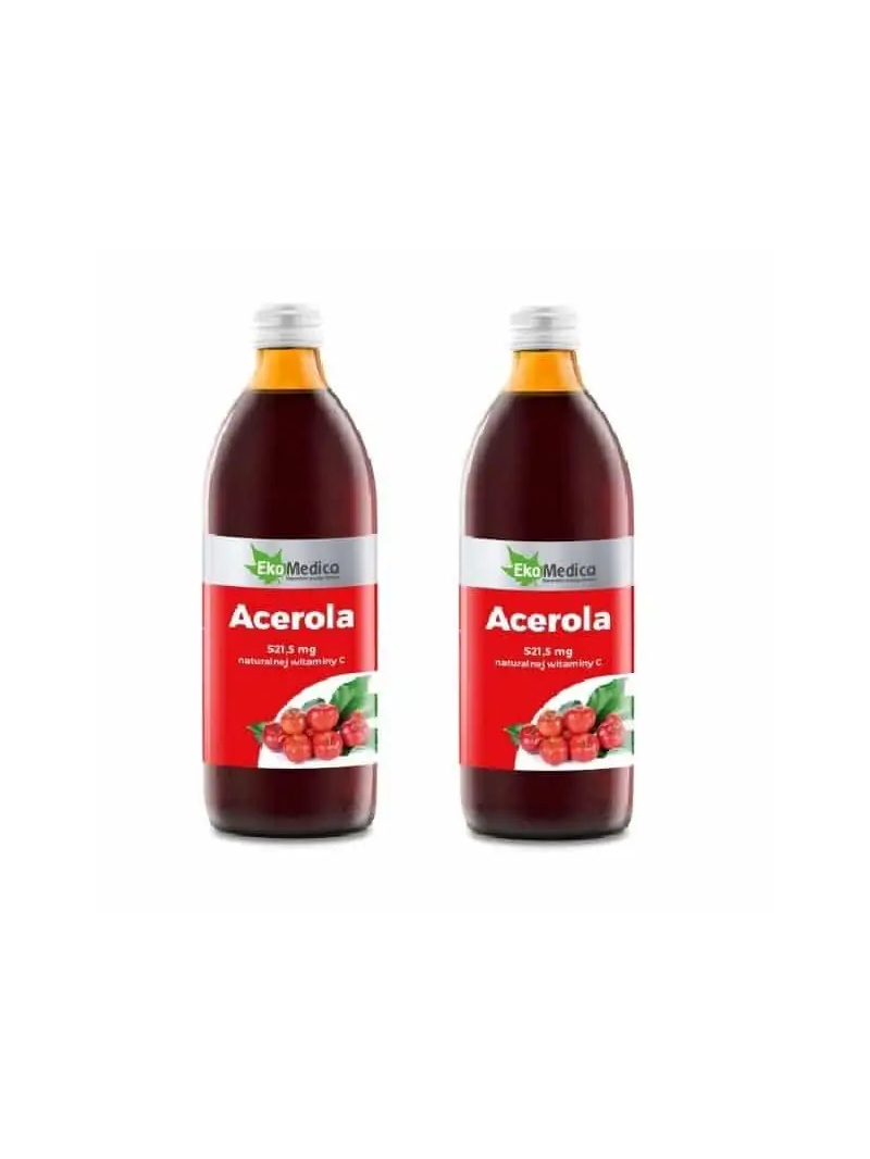 EKAMEDICA Acerola (imunita, prírodný vitamín C) 2 x 1000 ml