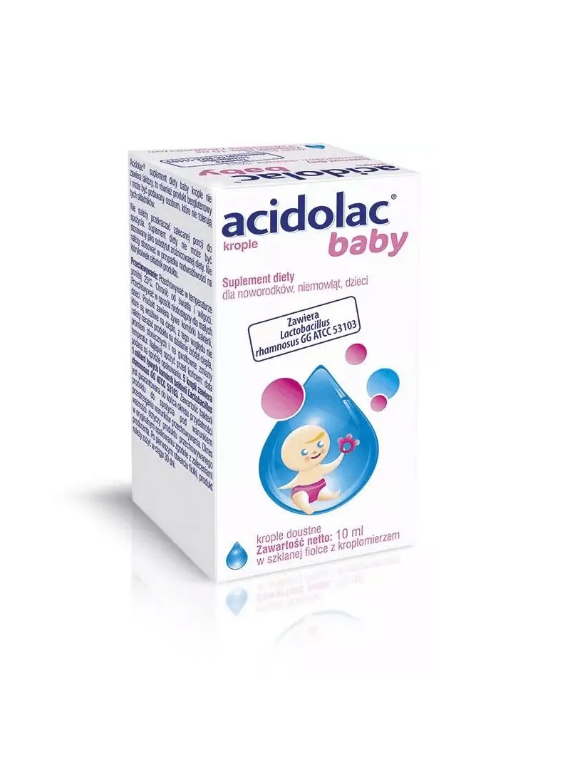 ACIDOLAC BABY Ústne kvapky (Probiotikum pre novorodencov) 10ml