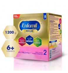 ENFAMIL 2 Premium MFGM formulované mlieko (pre deti, 6-12 mesiacov) 1200 g