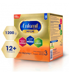 ENFAMIL 3 Premium MFGM formulované mlieko (pre dojčatá, od 1 roku veku) 1200 g