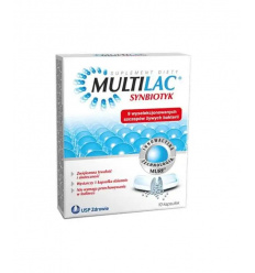 MULTILAC Synbiotic (probiotikum + prebiotikum, podpora tráviaceho systému) 10 kapsúl