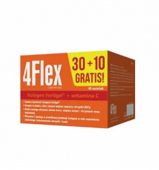 4Flex Kolagén novej generácie (FOTIGEL kolagén) 30 + 10 vrecúšok