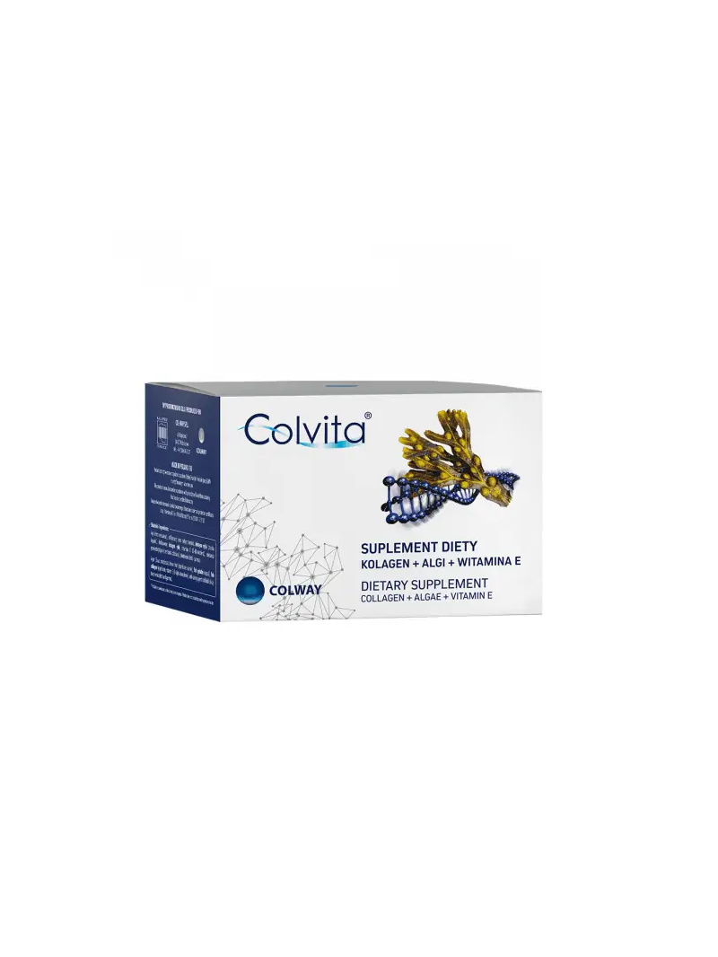 COLWAY COLVITA Kolagén + riasy + vitamín E 120 kapsúl