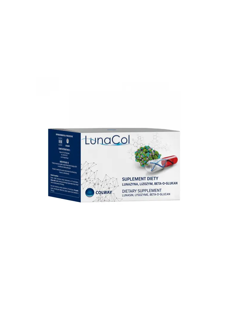 COLWAY LunaCol Lunasin Lysozyme Beta-D-Glucan 60 kapsúl