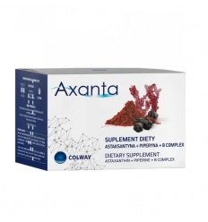 COLWAY AXANTA Astaxantín + Piperín + B komplex 60 kapsúl