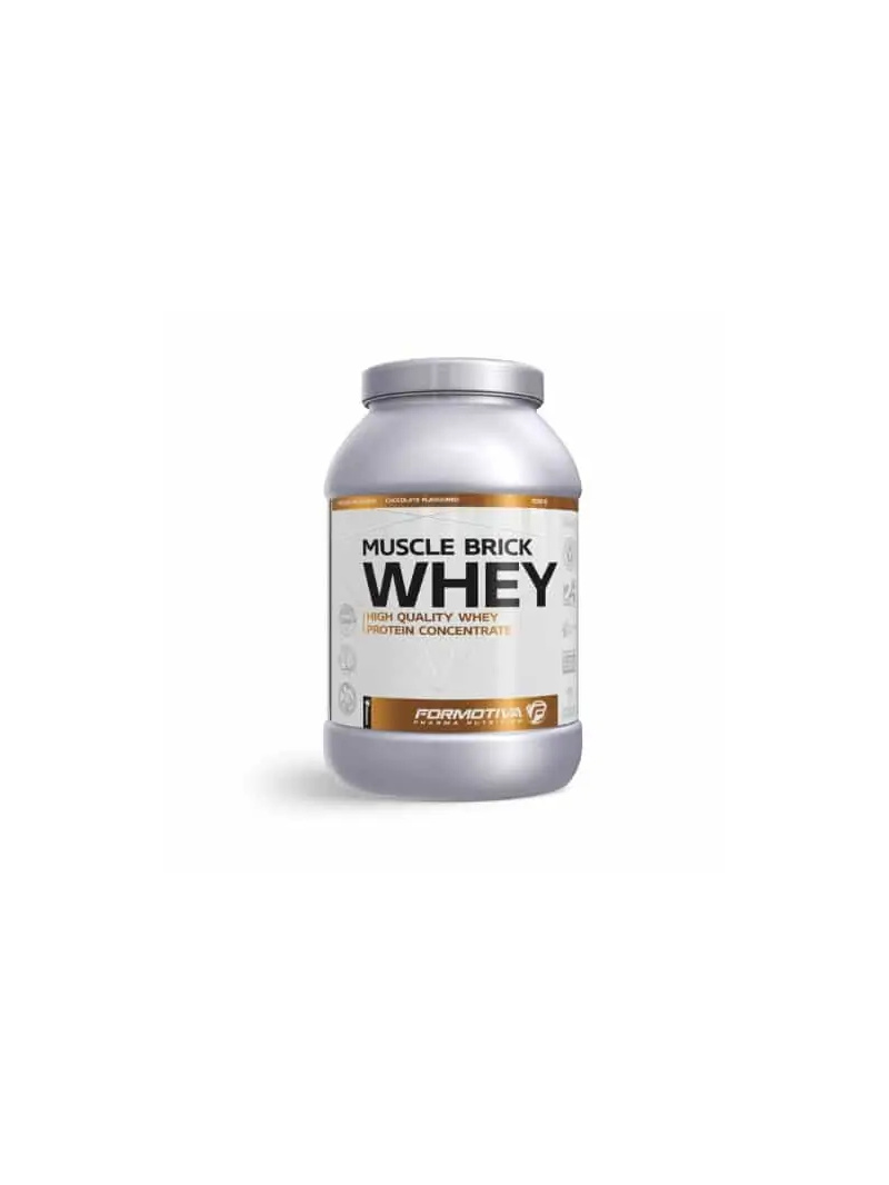 FORMOTIVA Muscle Brick Whey (WPC srvátkový proteínový koncentrát) 1000 g čokolády