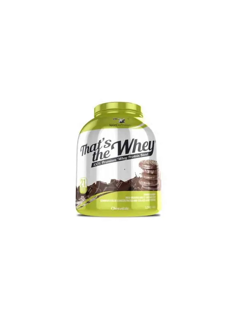 ŠPORTOVÁ DEFINÍCIA That&#39;s The Whey (srvátkový proteínový koncentrát a izolát) 2270g čokoláda