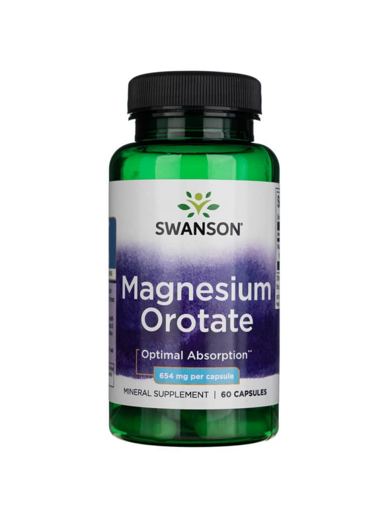 Swanson Magnesium Orotate 40 mg – 60 kapsúl