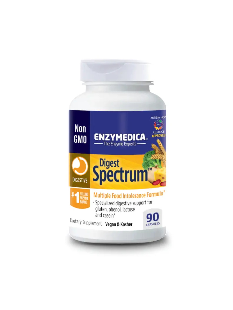 ENZYMEDICA Digest Spectrum™ (pre potravinovú intoleranciu) 90 kapsúl