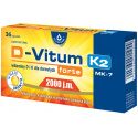 D-VITUM FORTE K2 Vitamíny D a K pre dospelých 2000 IU 36 kapsúl