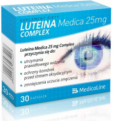 MEDICALINE Luteina Complex 25 mg (ochrana zraku) 30 kapsúl