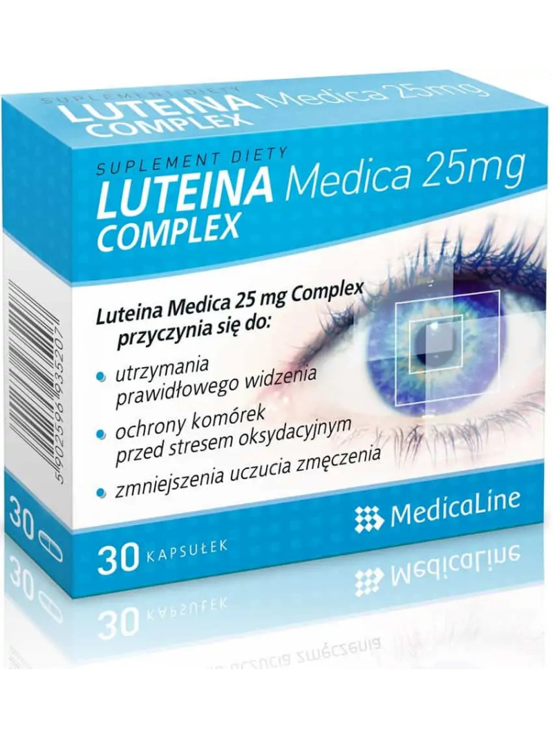 MEDICALINE Luteina Complex 25 mg (ochrana zraku) 30 kapsúl