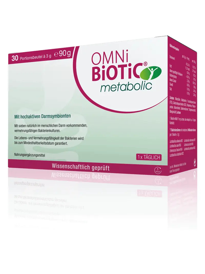 OMNi-BiOTiC Metabolic (zníženie hmotnosti, znižuje chuť do jedla) 30 vrecúšok