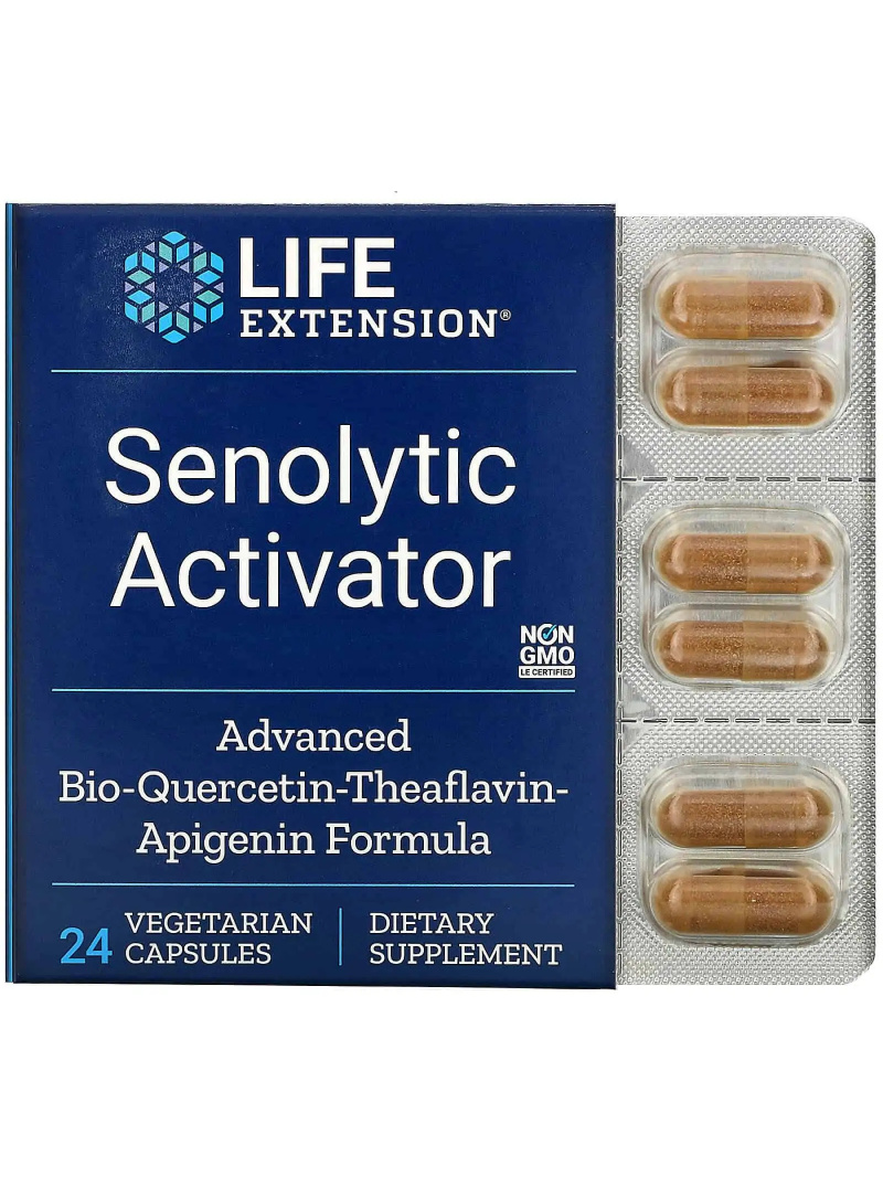 LIFE EXTENSION Senolytic Activator 24 vegetariánskych kapsúl