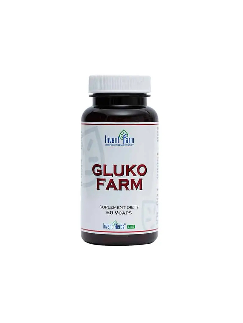 INVENT FARM Gluko Farm (metabolizmus sacharidov) 60 vegetariánskych kapsúl