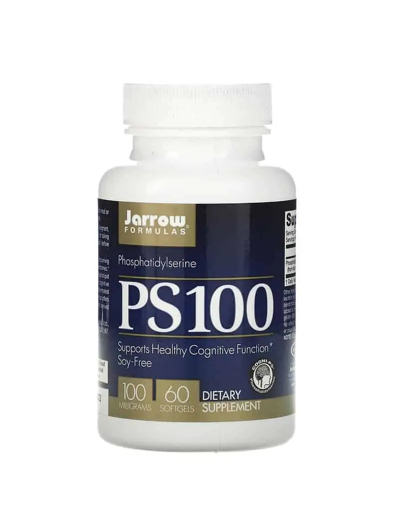 JARROW FORMULAS PS 100 (Celkové membrány) 60 gélových kapsúl