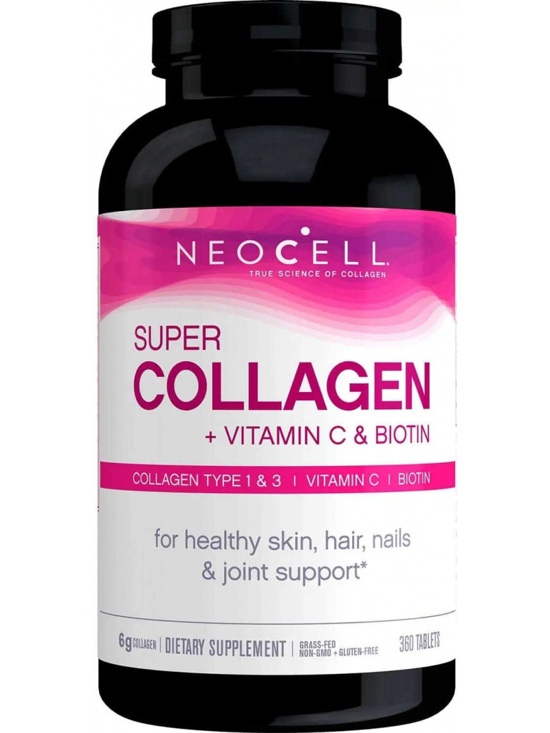 Doctor"s Best3 Super Collagen+C s biotínom (kolagén, vitamín C a biotín) 360 tabliet