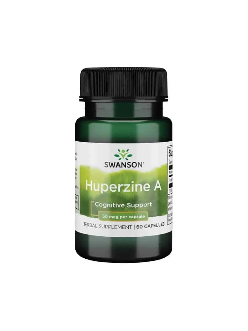 SWANSON Huperzine A (Huperzine A), 50 mcg – 60 kapsúl