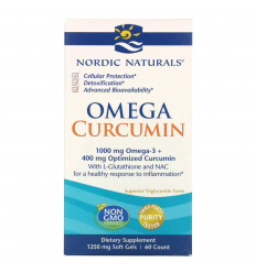 NORDIC NATURALS Omega Curcumin (Oxidačný stres) 60 gélových kapsúl