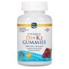 NORDIC NATURALS Vitamín D3+K2 Gummies 60 ovocných želé