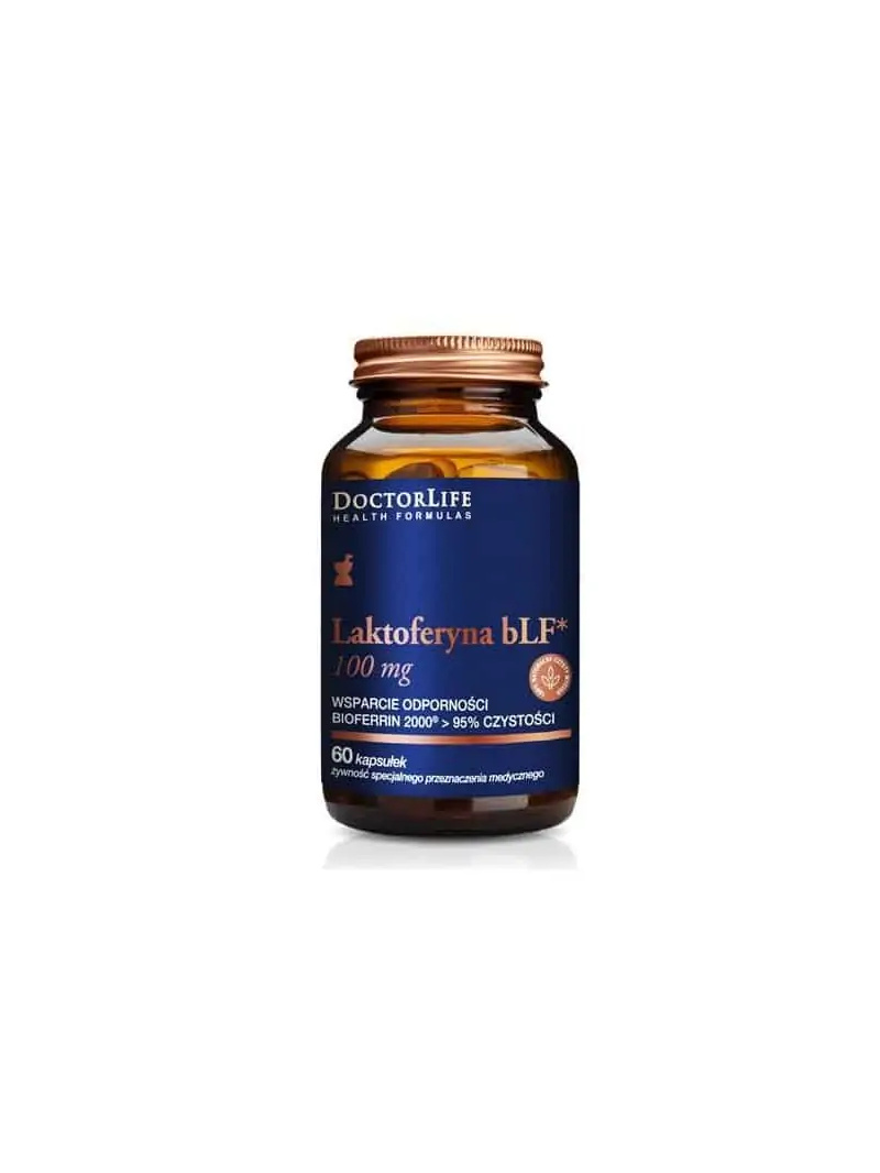 DOCTOR LIFE Lactoferrin bLF (telesná imunita) 100 mg 60 kapsúl