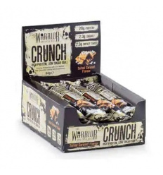 WARRIOR Crunch Proteínová tyčinka 12 x 64g Malinový a citrónový cheesecake