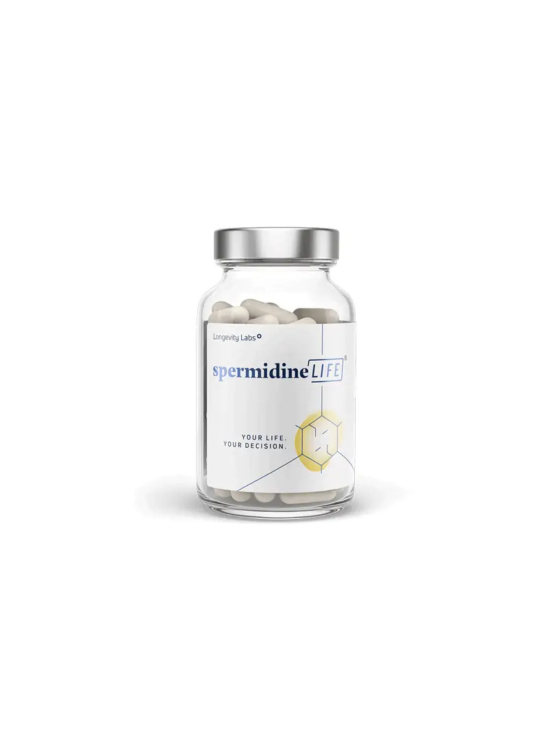 LONGEVITY LABS SpermidineLIFE (spermidín, zinok, vitamín B1) 60 kapsúl