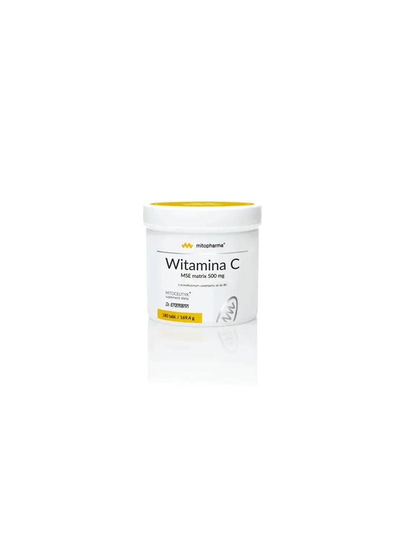 MITOPHARMA Vitamín C MSE matrix 500 mg (Imunita) 180 tabliet