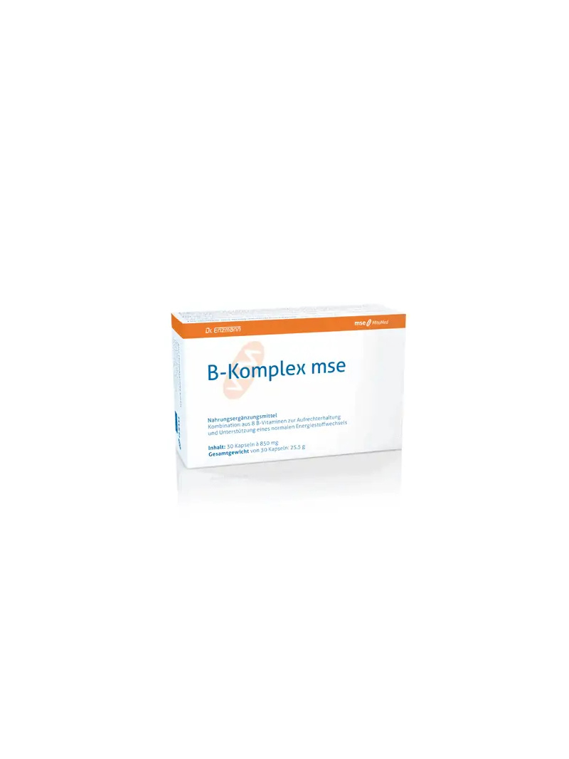 DR. ENZMAN B-Komplex mse (vitamíny B) 30 kapsúl