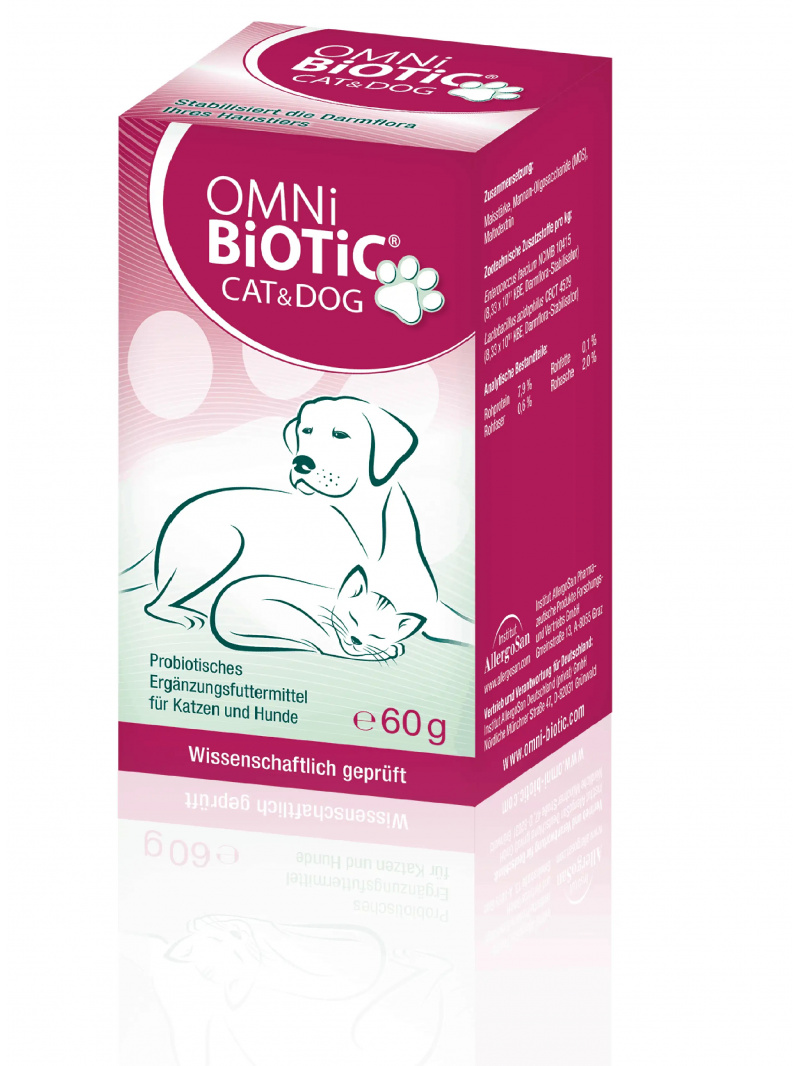 OMNi-BiOTiC Cat&Dog (Stabilizuje bakteriálnu flóru psov a mačiek) 60g