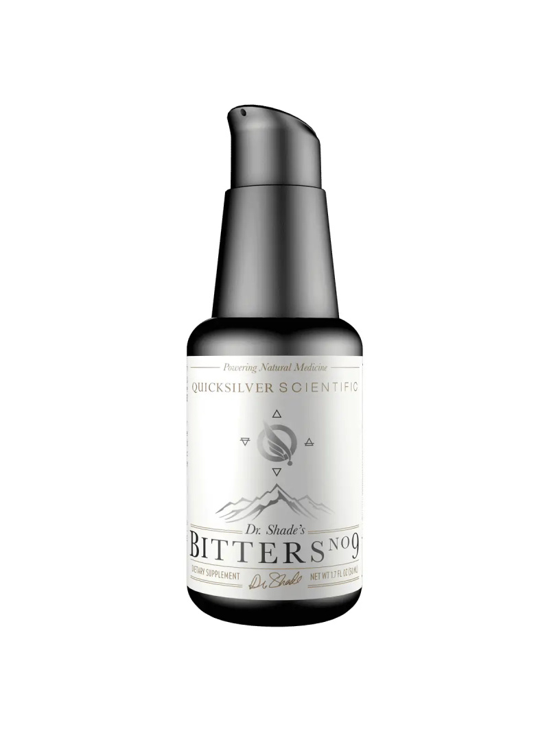 QUICKSILVER SCIENTIFIC Dr. Shade&#39;s Bitters č. 9 (Podpora trávenia a tráviaceho systému) 50ml