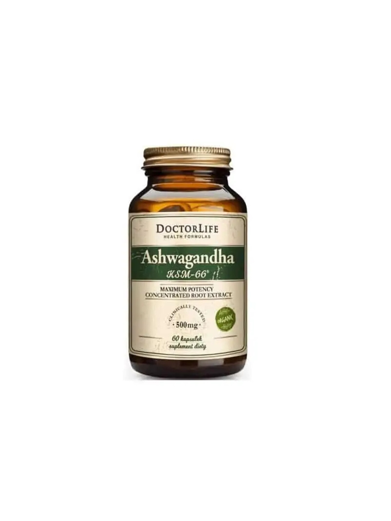 DOCTOR LIFE Ashwagandha Professional Vege 550 mg 120 kapsúl