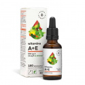 AURA HERBALS Vitamín A + E kvapky 800 mcg + 12 mg 30 ml