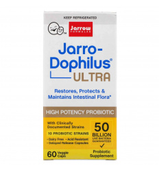 JARROW FORMULAS Ultra Jarro-Dophilus (črevná flóra, probiotikum) 60 vegetariánskych kapsúl