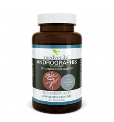 Extrakt MEDVERITA Andrographis 98 % Andrographolides 60 kapsúl