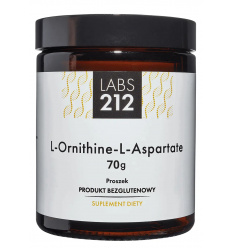 LABS212 L-ornitín-L-aspartát (ornitín aspartát) 70 g