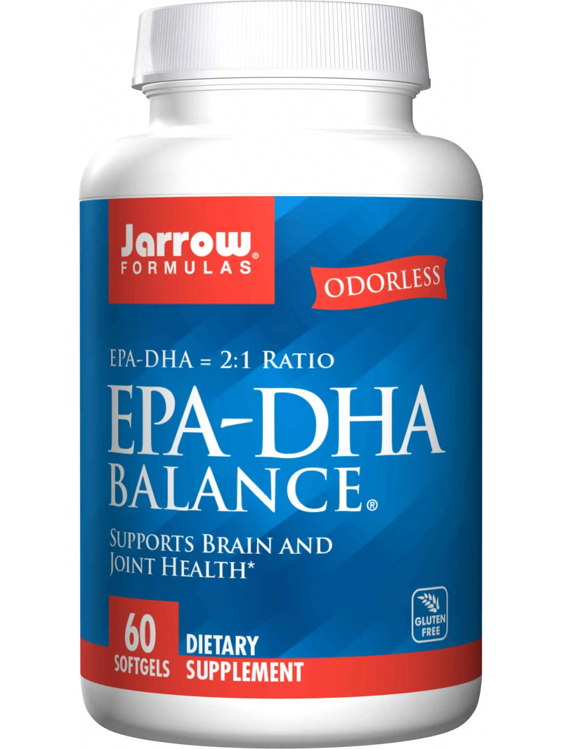 JARROW FORMULAS EPA-DHA Balance 60 gélových kapsúl