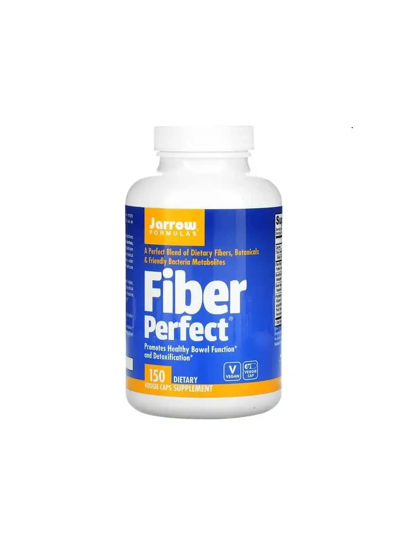 JARROW FORMULAS Fiber Perfect (tráviace enzýmy) 150 vegetariánskych kapsúl