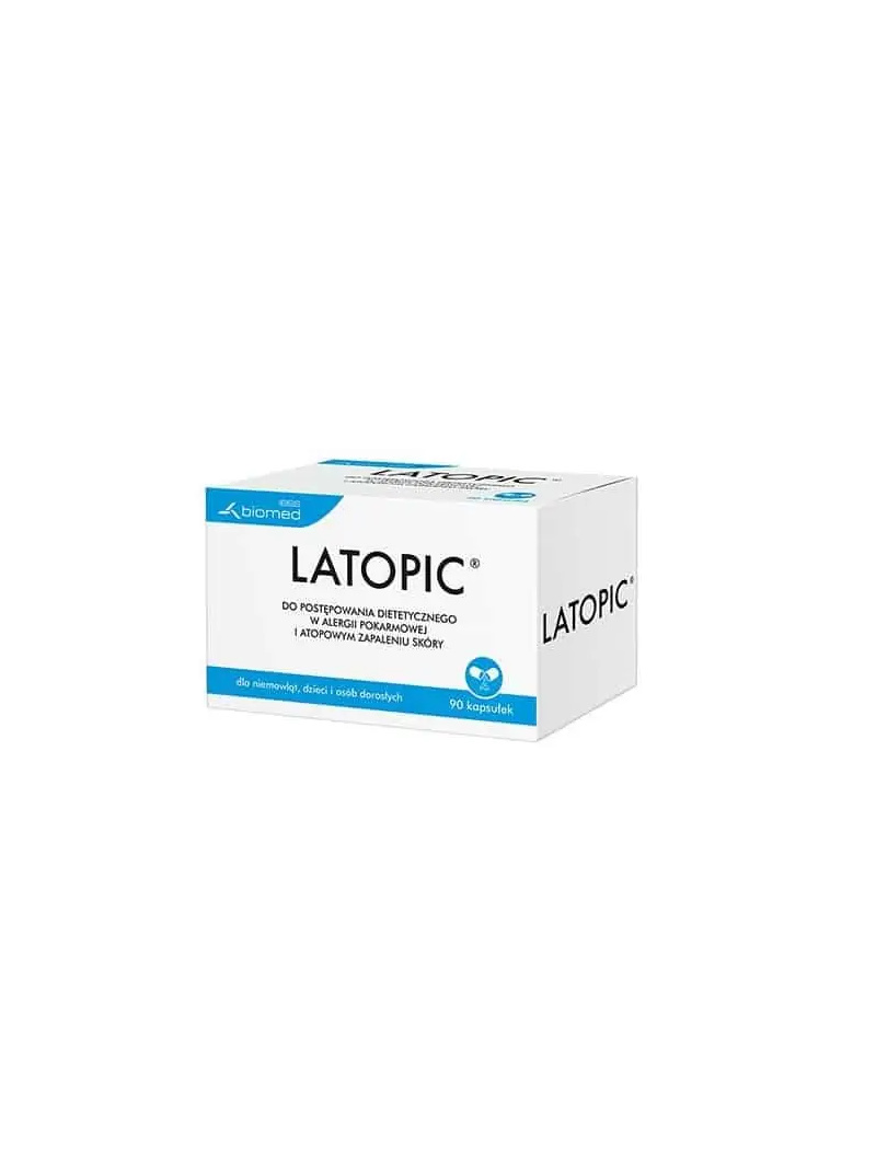 LATOPIC Potravinové alergie, Atopická dermatitída 90 kapsúl