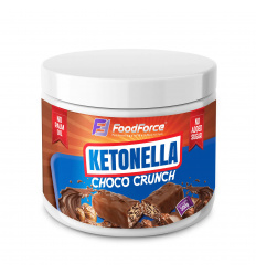 FOOD FORCE Ketonella Choco Crunch (kakaovo-orieškový krém s kúskami orechov) 500g