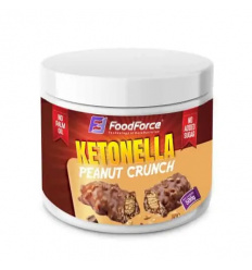 FOOD FORCE Ketonella Peanut Crunch (arašidový krém) 500g