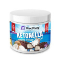 FOOD FORCE Ketonella White Coco Crunch (kokosový krém s hoblinami) 500 g