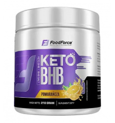 FOOD FORCE Keto BHB FoodForce (hladina ketónov v krvi) 216g Pomaranč