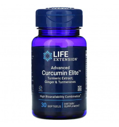 LIFE EXTENSION Advanced Curcumin Elite Kurmeric Extract 30 softgels