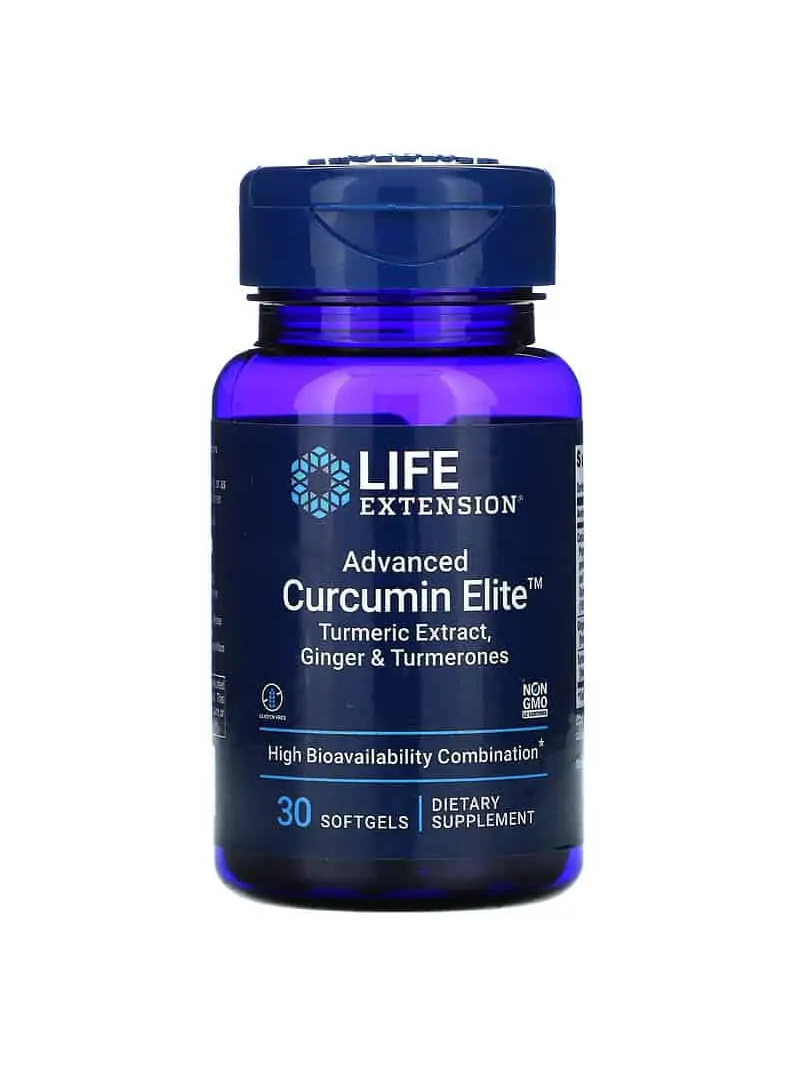 LIFE EXTENSION Advanced Curcumin Elite Kurmeric Extract 30 softgels