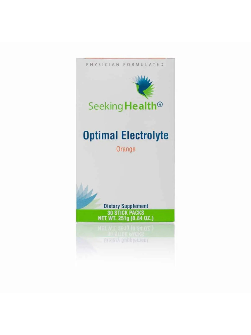 HĽADANIE ZDRAVIA Optimálny elektrolyt (prášok elektrolytov) Pomaranč 30 vrecúšok